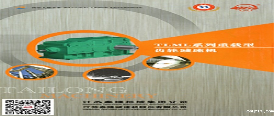 TLML系列重载型齿轮减速机  产品选型手册